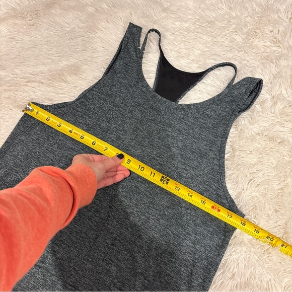 Nike Women's Studio Cutout Dri-FIT Black/blue Training Tank (904460-010) Size M - Picture 5 of 10